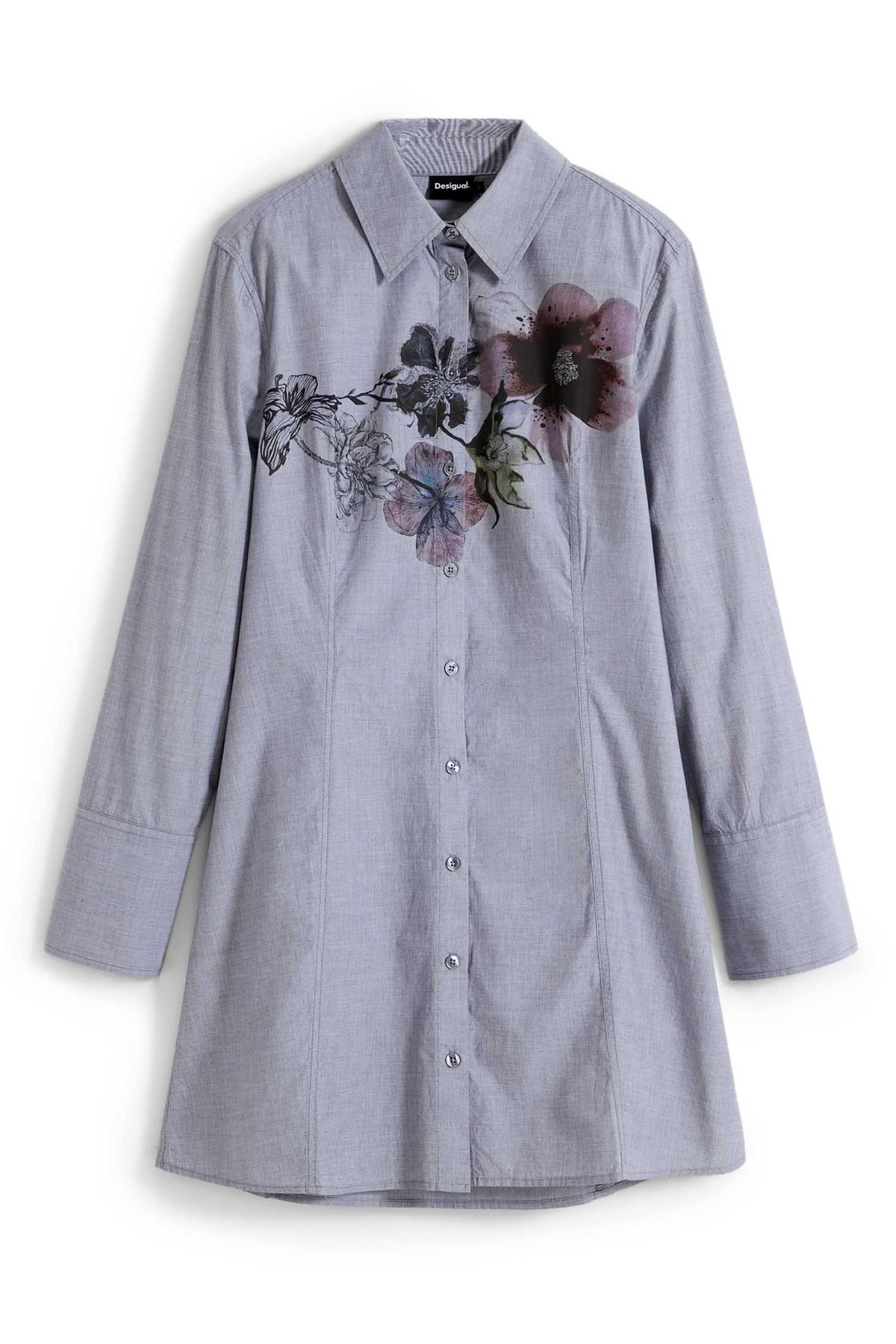 Inky Lacroix Dress in Antracita