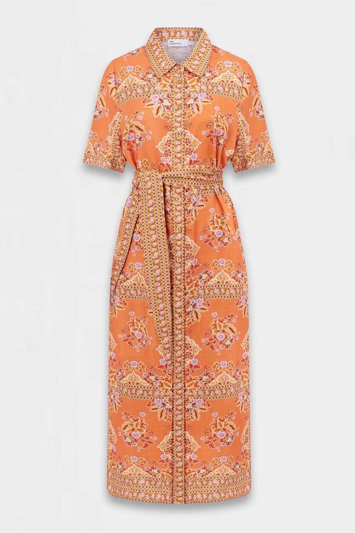 Instruct Dress in Marigold Glow
