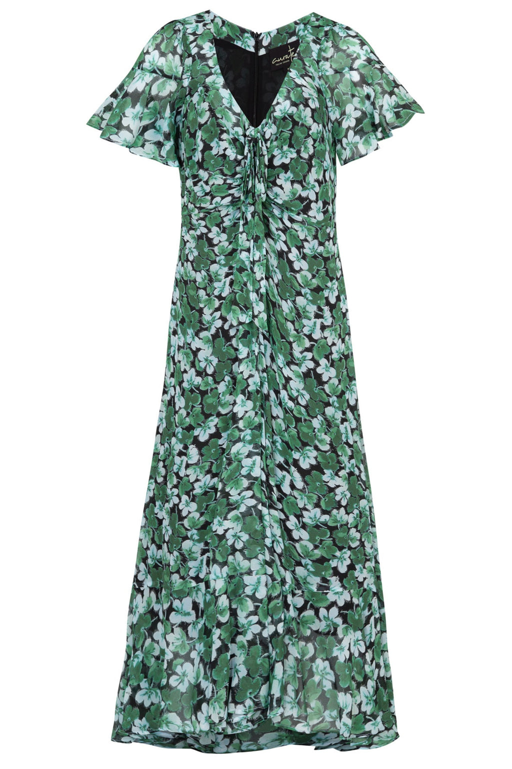 It's A New Day Dress in Green Floral
