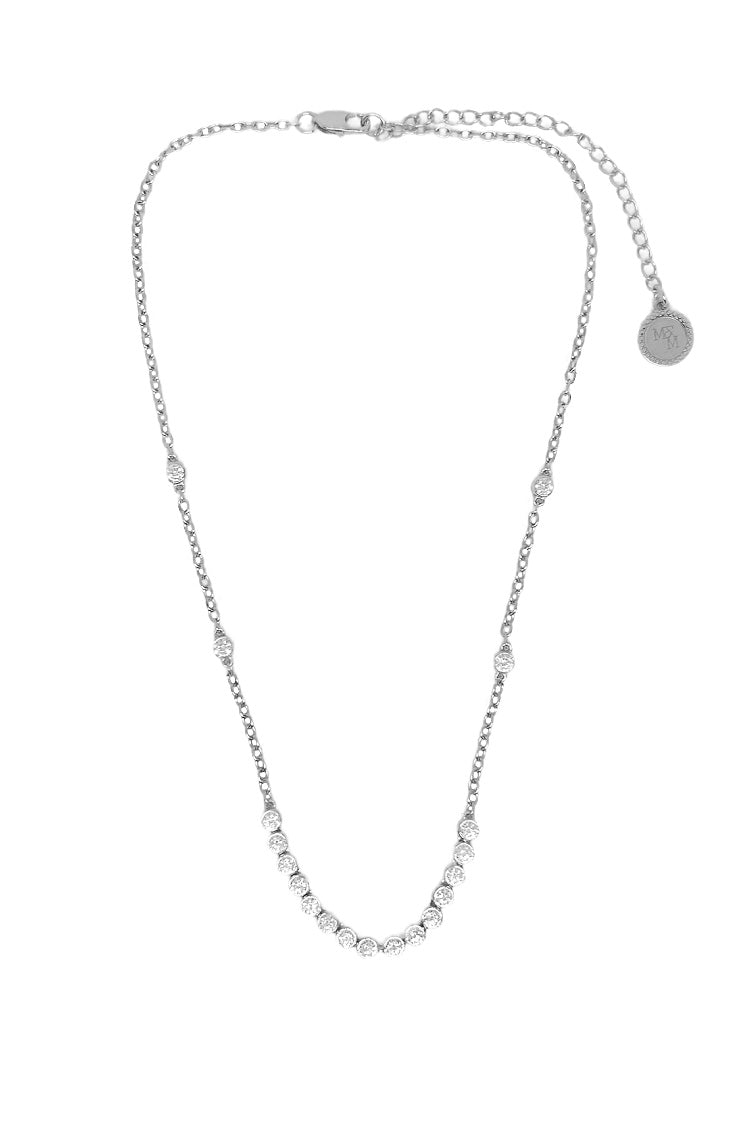 Ivy Necklace in Silver