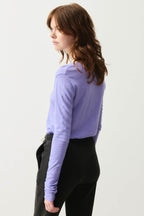 Jacksonville V Neck LS T-shirt in Vintage Provence