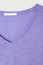 Jacksonville V Neck LS T-shirt in Vintage Provence