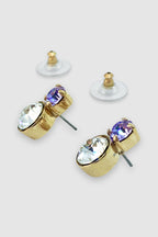 Jane Earring in Clear Lilac