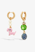 Jerod Hoop Earrings - Dog + Jems