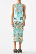Jersey Tank Dress in Balearic Bebe