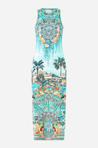 Jersey Tank Dress in Balearic Bebe
