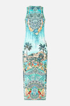 Jersey Tank Dress in Balearic Bebe