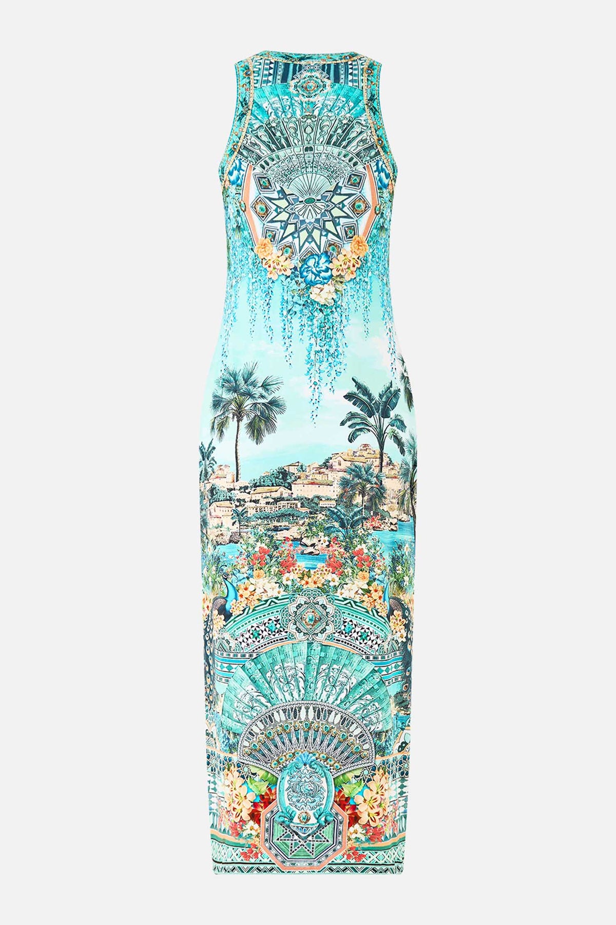Jersey Tank Dress in Balearic Bebe