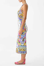 Jersey Tank Dress in Espana Nirvana