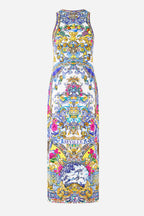 Jersey Tank Dress in Espana Nirvana
