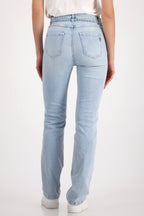 Jewel Detail Jeans in Light Denim