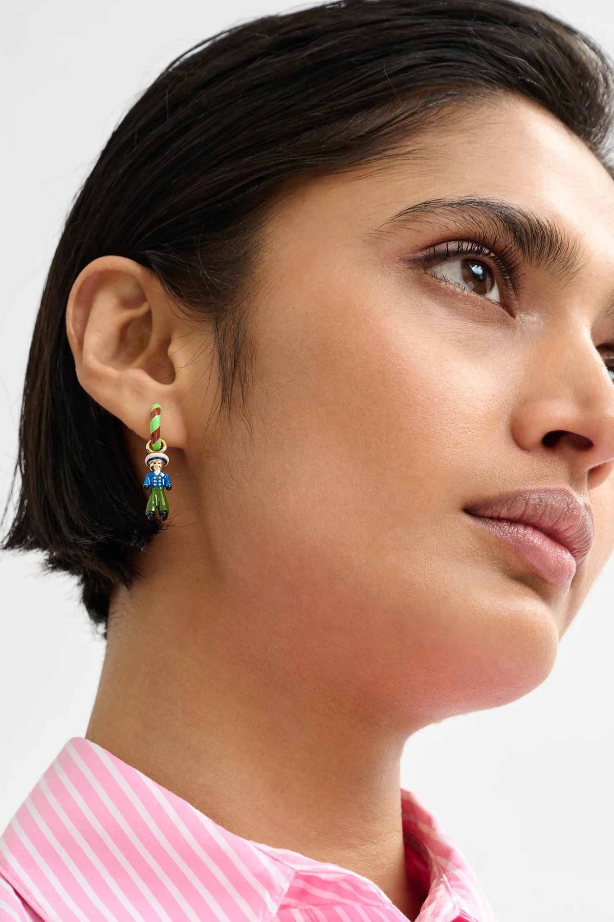 Jhally Hoop Earrings - Bird & Man