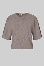 Jilla Knit Tee in Chocolate Chip | FINAL SALE