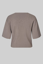 Jilla Knit Tee in Chocolate Chip | FINAL SALE
