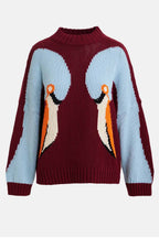 Jinie Pullover in Red Cherry