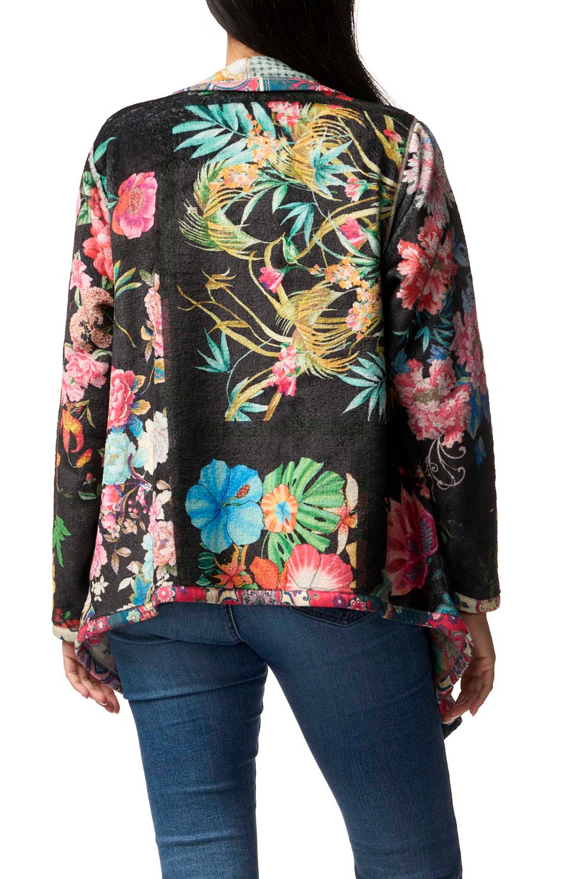 Akki Joan Reversible Wrap Sherpa Jacket