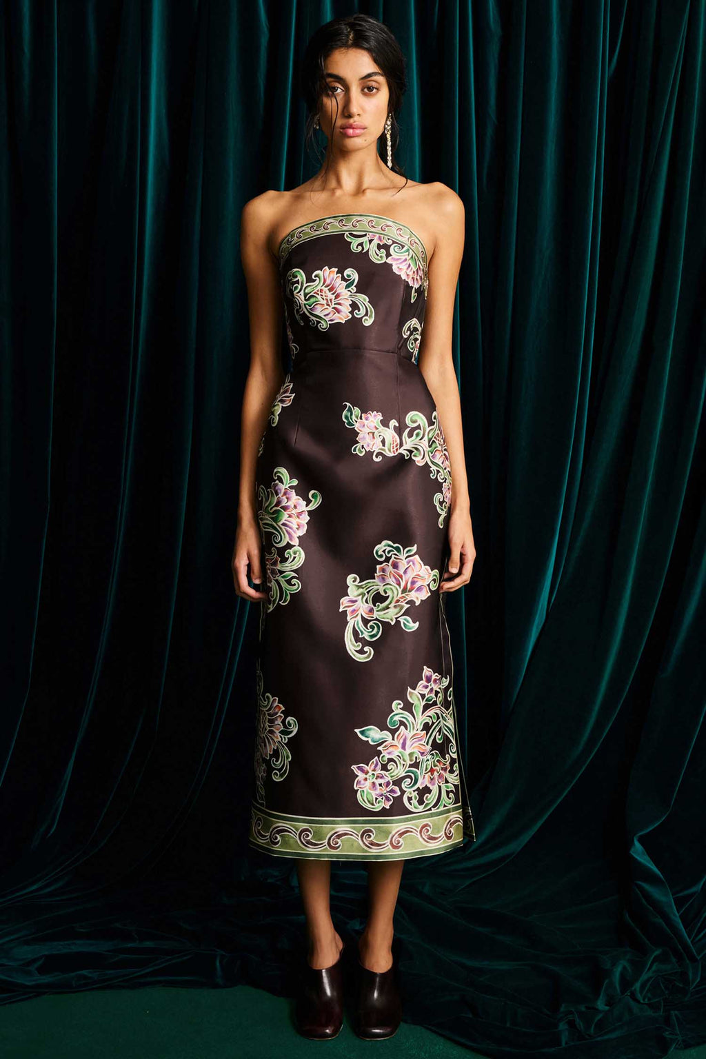 Josie Bodice Midi Dress