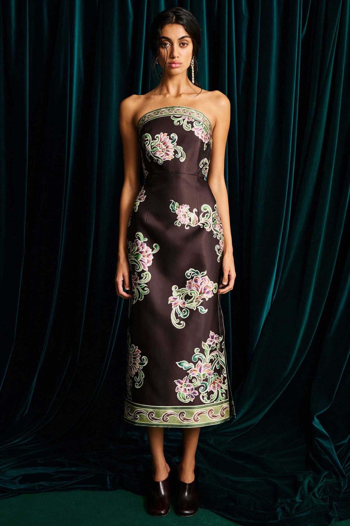 Josie Bodice Midi Dress