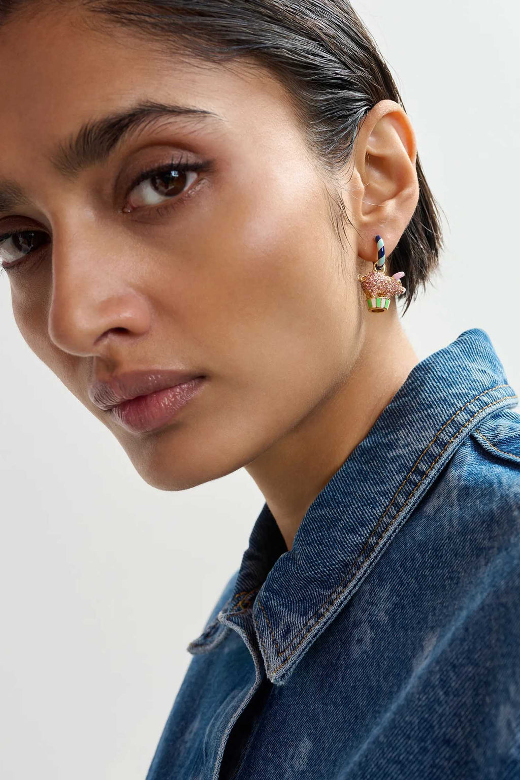 Jubbyu Hoop Earrings - Pig & Pan