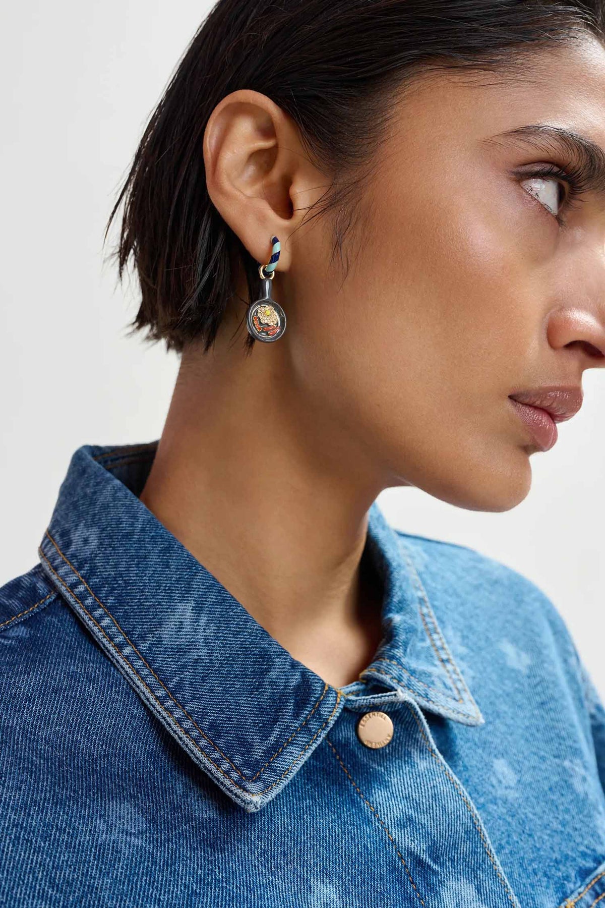 Jubbyu Hoop Earrings - Pig & Pan