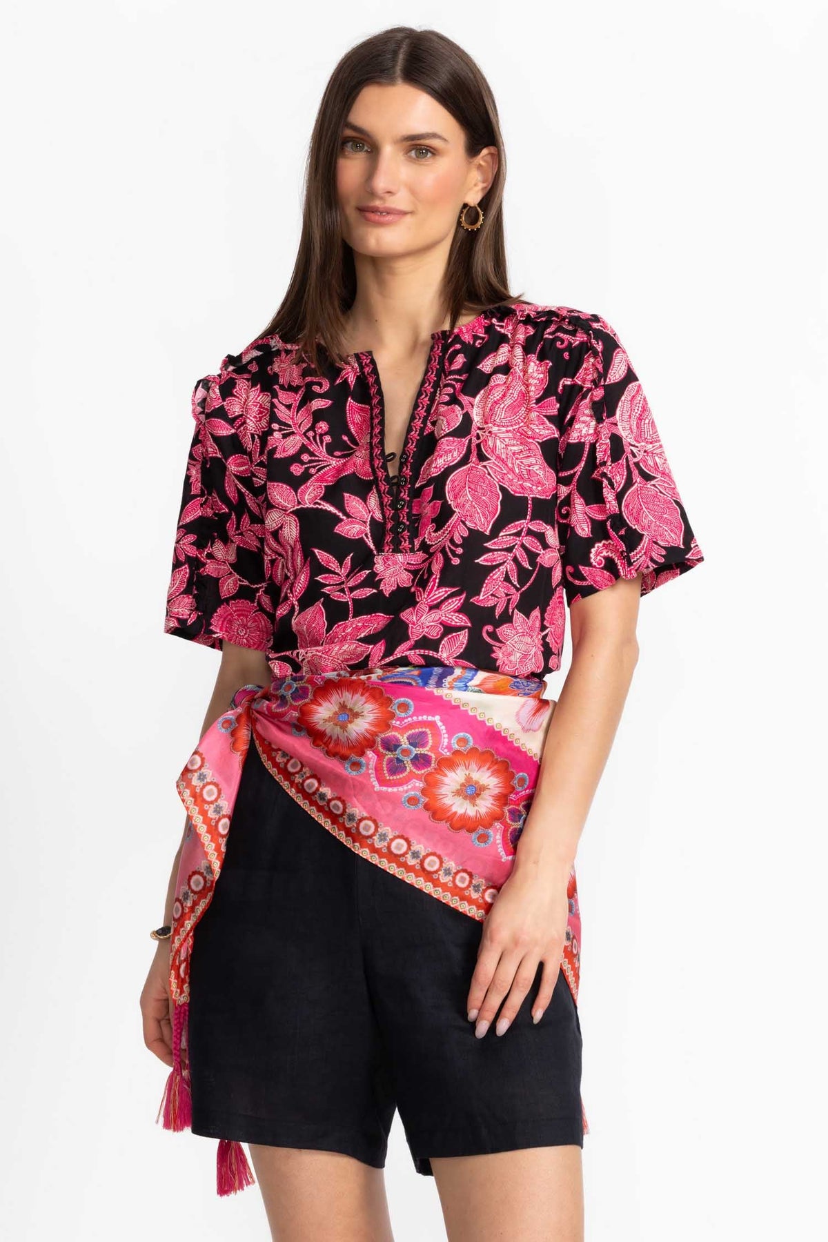 Kallie Silk Scarf