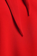 Kassie Neck Tie T-Shirt in Firestarter