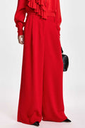 Kelsea Wide Leg Pants in Firestarter