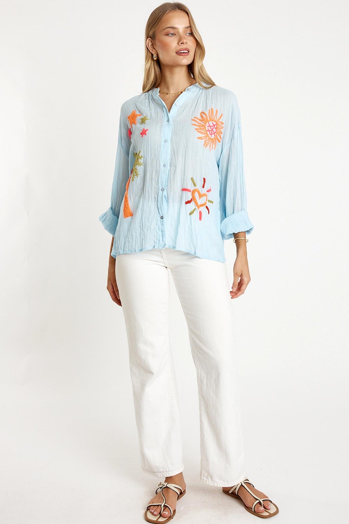 Keziah Shirt in Blue