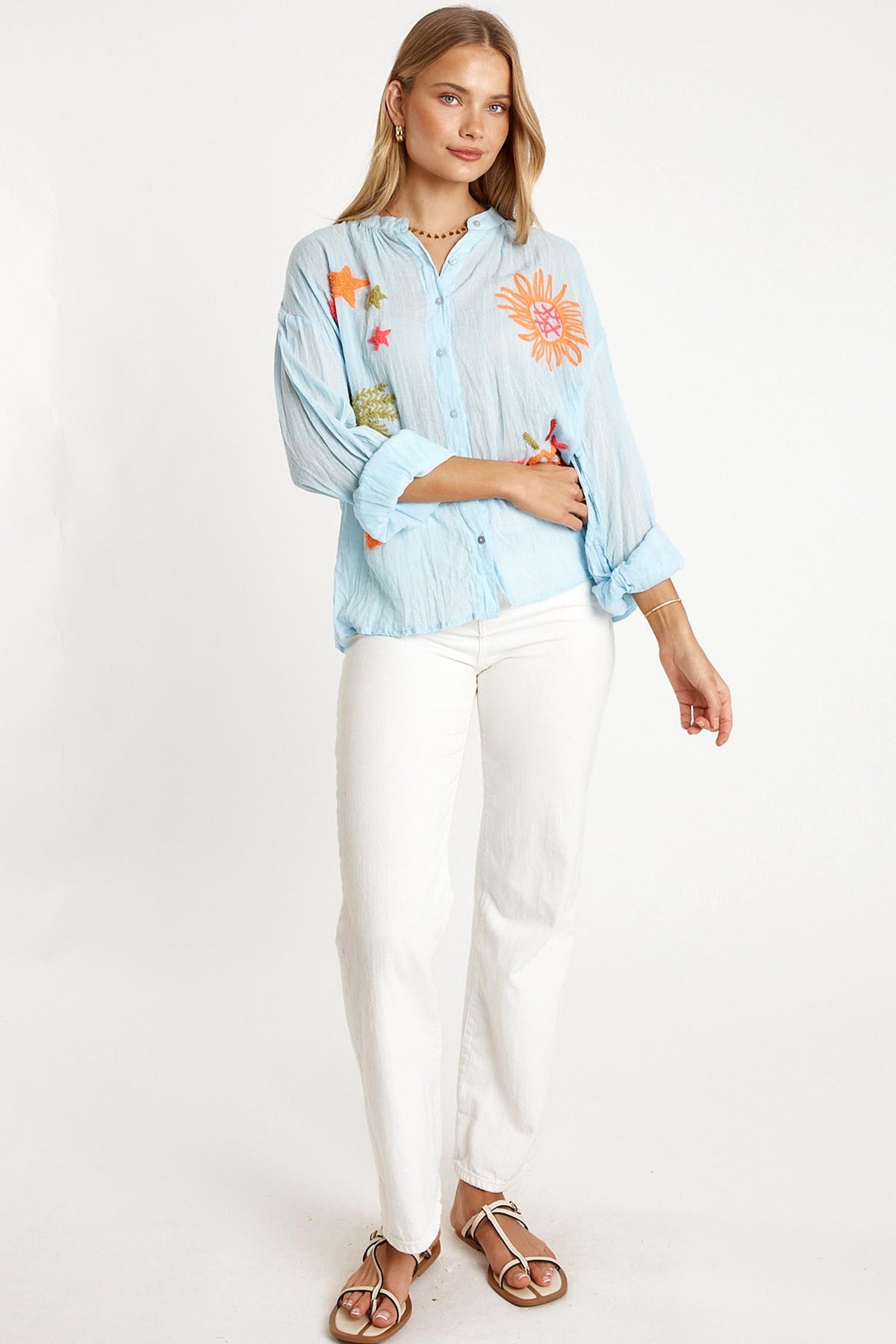 Keziah Shirt in Blue