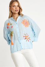 Keziah Shirt in Blue