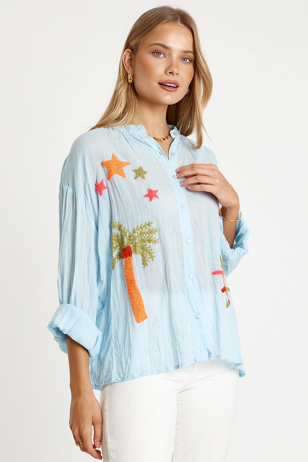 Keziah Shirt in Blue