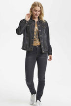Kikina Denim Jacket Jackets & Outerwear Cream 