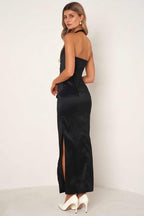 Kinsley Maxi Halter Neck Dress | FINAL SALE