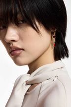 Kirl Hoop Earrings -  Bird + Lipstick