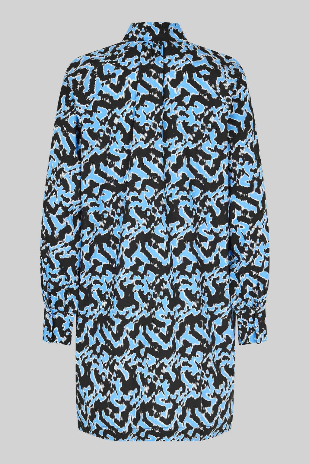 Klara Printed Dress in Marina | FINAL SALE