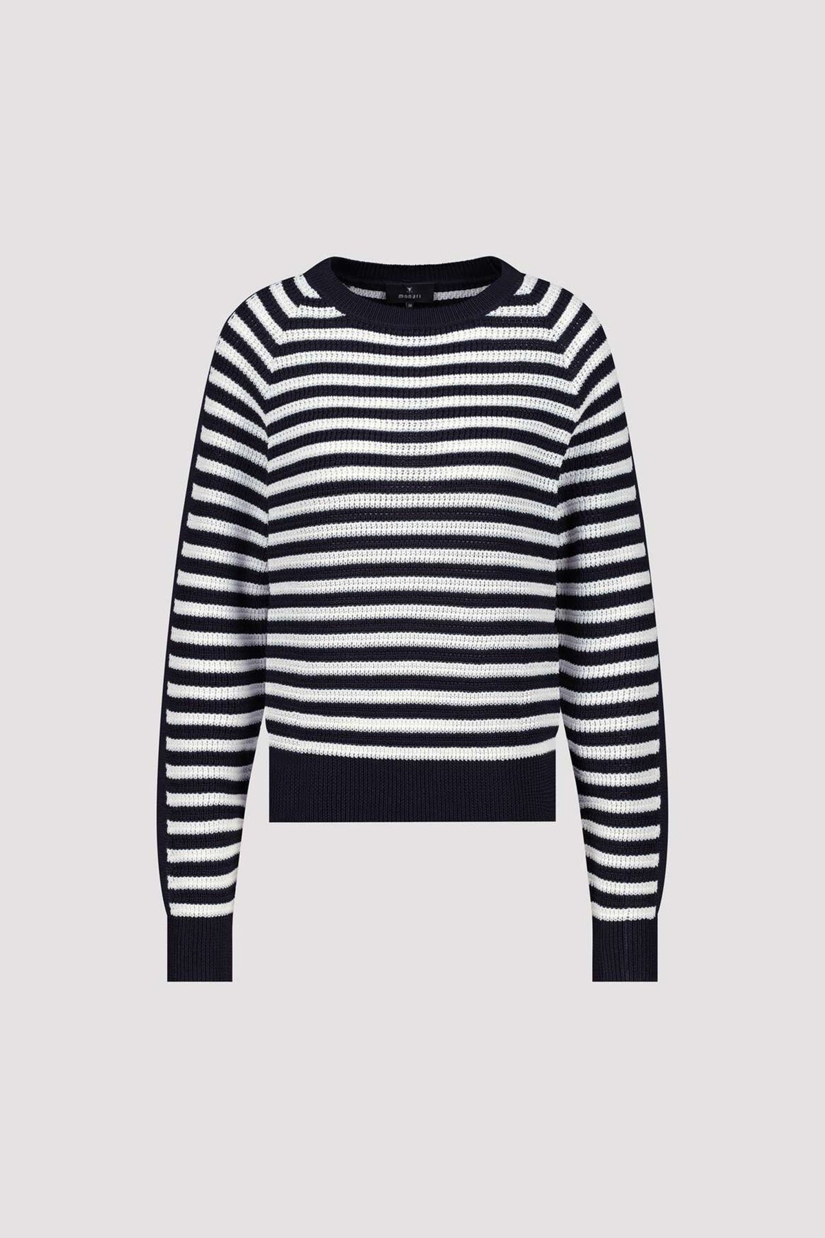 Knitted Sweater in Marine Stripe