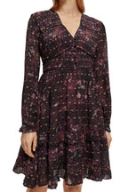 LS Lurex Jacquard Ruffle Dress | FINAL SALE