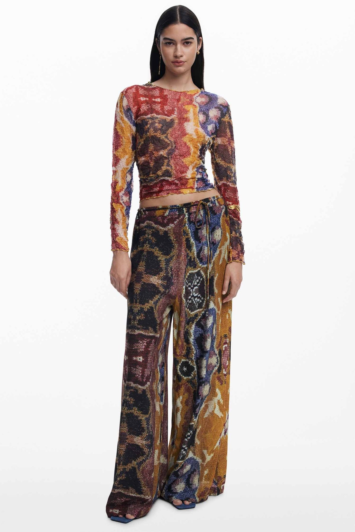 Lacroix Carpet Blouse in Mostaza Etnic