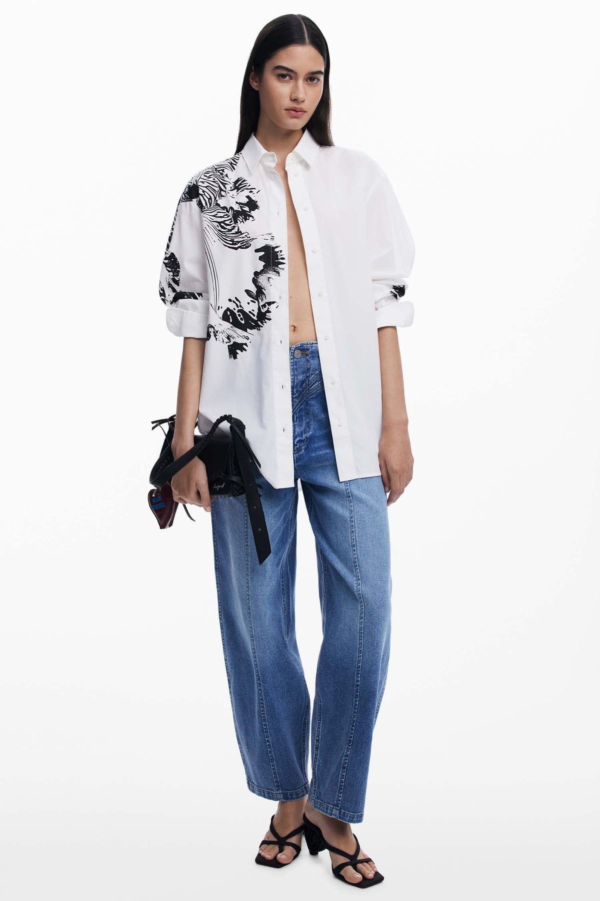 Lacroix Orchid Shirt in Blanco