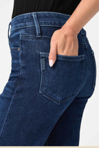 Leenah 32" Petite Wide Leg Jean - Praline