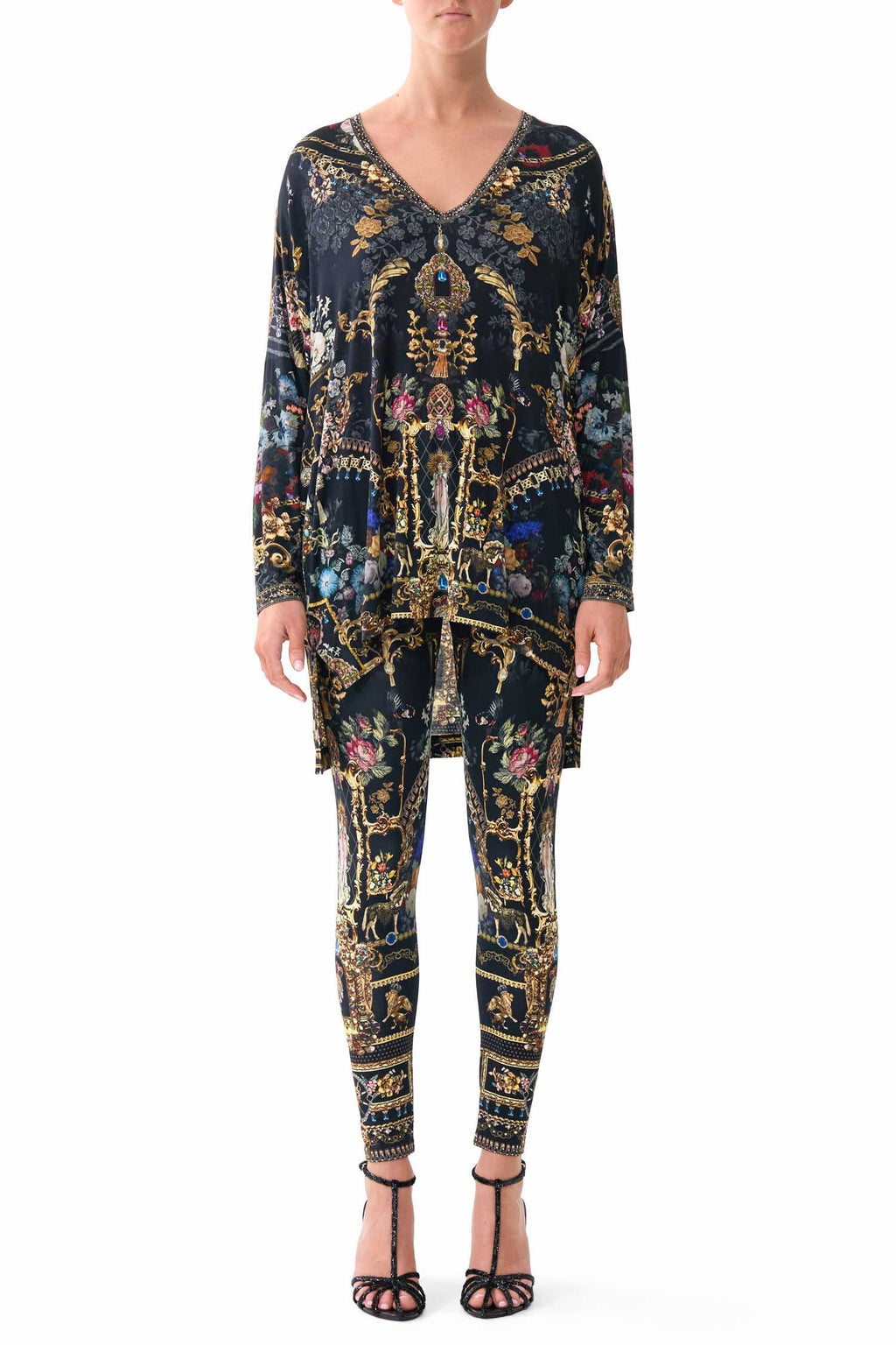 Leggings in Night Garden