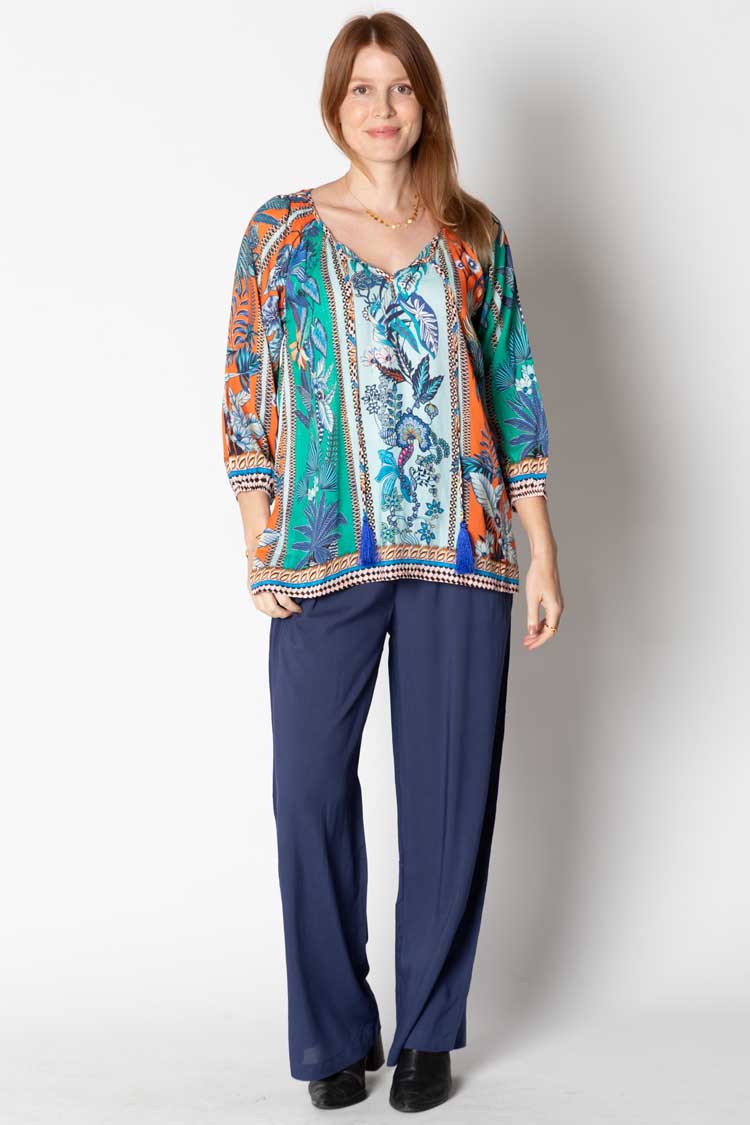 Liliana Top in Mist | FINAL SALE