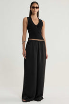 Lindsay Knit Top in Black