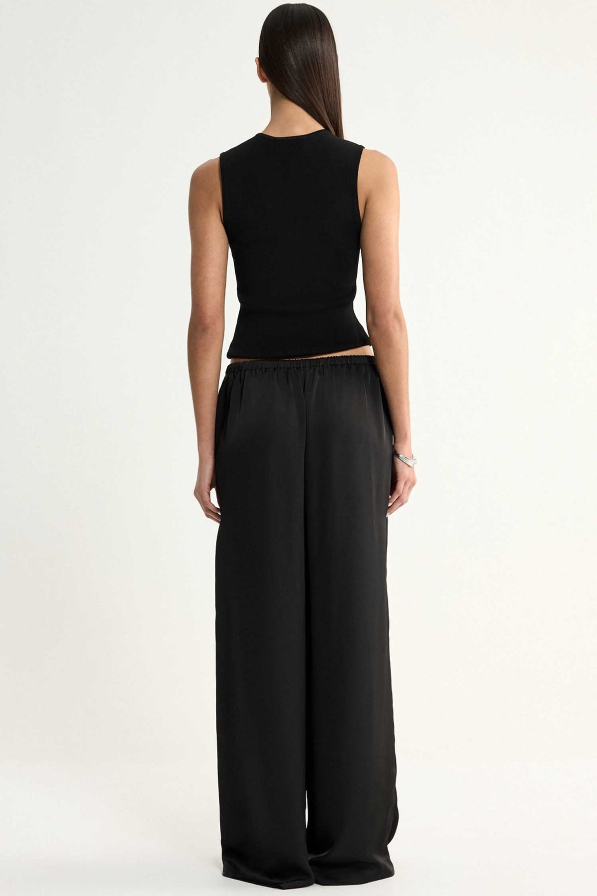 Lindsay Knit Top in Black