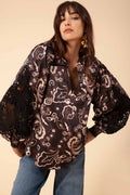 Lise Twill Top | FINAL SALE