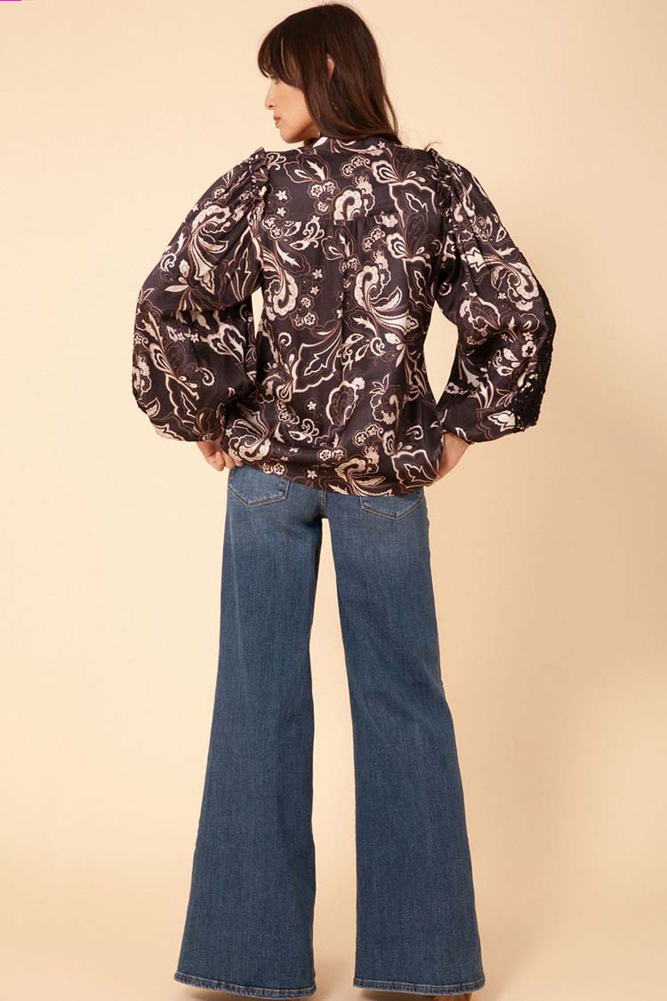 Lise Twill Top | FINAL SALE