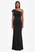 Lulu Long Gown in Black