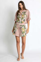 Luna SS Shirt in Fleur Amour