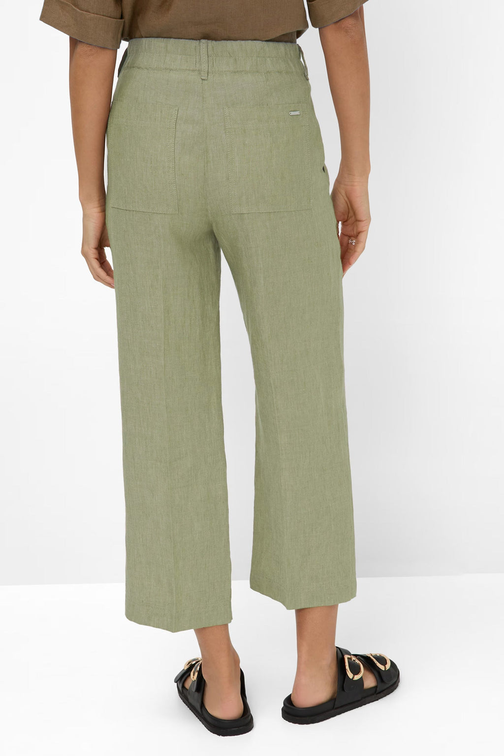 Maine S Wide Leg Pant in Faded Khaki