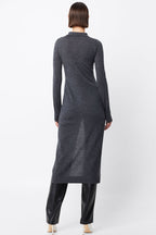 Maine Longline Cardigan in Charcoal | FINAL SALE